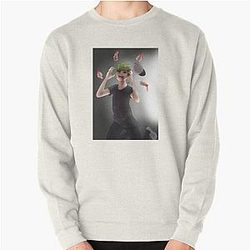 Jacksepticeye Sweatshirts - Ego, Chase, Falling Into Insanity Pullover Sweatshirt RB0107