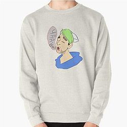 Jacksepticeye Sweatshirts - Sleepy Kitty Jack Pullover Sweatshirt RB0107