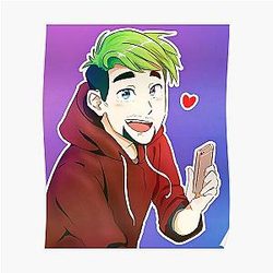 Jacksepticeye Posters - JackSepticEye (Anime stijl) Poster RB0107