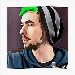 Jacksepticeye Posters - Meer als, Jacksexyguy Poster RB0107