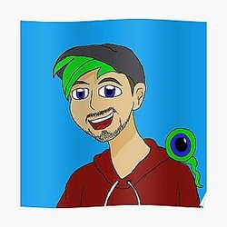 Jacksepticeye Posters - JackSepticeye Poster RB0107