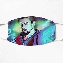 Jacksepticeye Gezichtsmaskers - Jackieboy Man Platmasker RB0107