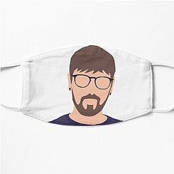 Jacksepticeye Face Masks - Minimalist Pop Art Flat Mask RB0107
