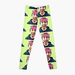 Jacksepticeye Leggings - Leggings de la Couronne Fleur RB0107