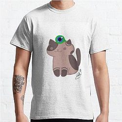 Jacksepticeye T-Shirts - JackSepticeye Cat Classic T-Shirt RB0107