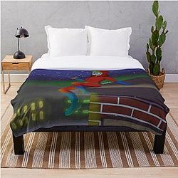 Jacksepticeye Beddengoed sets - Rooftop Jackieboy gooi deken RB0107