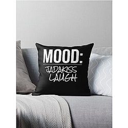 Music Vintage Mood Jadakiss Laugh Gift Fans Throw Pillow