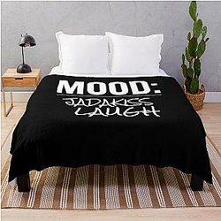 Music Vintage Mood Jadakiss Laugh Gift Fans Throw Blanket