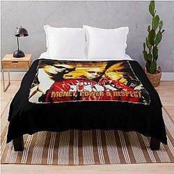 Mens Funny Lox Yonkers Jadakiss Sheek Throw Blanket for Music Fans