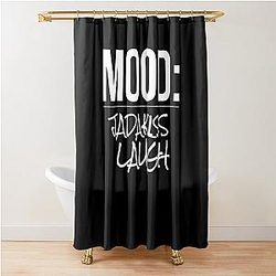 Music Vintage Mood Gift Fans Shower Curtain