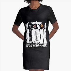 Mens Funny Gifts For Lox Is Back Verzuz Tee Gift For Music Fans Graphic T Shirt Dress
