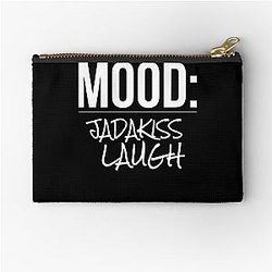 Music Vintage Mood Jadakiss Laugh Gift for Music Fans Zipper Pouch