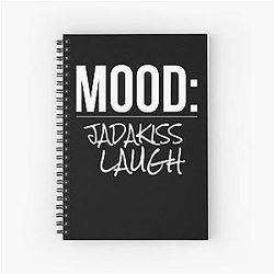 Music Vintage Mood Jadakiss Laugh Gift Fans Spiral Notebook