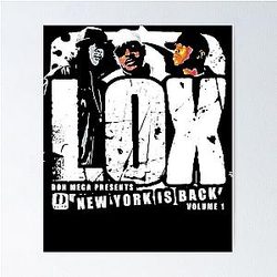 Mens Funny Gifts For Lox Is Backverzuz Tee Jadakiss Gift Poster