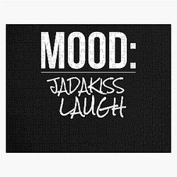 Music Vintage Mood Jadakiss Laugh Gift Fans Jigsaw Puzzle