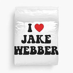 I Heart Jake Couverture de couettes