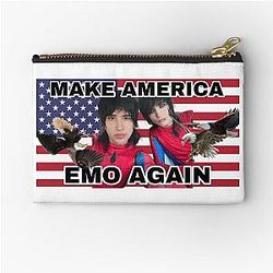 Amérique Emo et Jake Webber Pochette à fermeture éclair