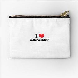 Coeur Jake Webber 2 poches à fermeture éclair
