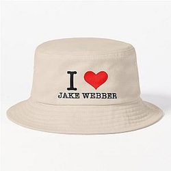 I Heart Jake Weber Bucket Hat