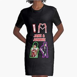 Jake Webber Robe de T-shirt graphique