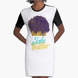 Jake Webber Robe de T-shirt graphique Merch