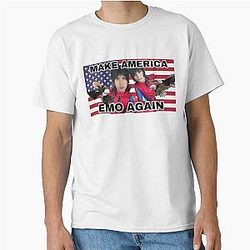 Amérique Emo Classique Johnnie Gilbert et Jake Webber T-shirt