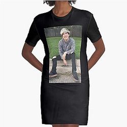 Jake Webber Robe longue T-shirt graphique