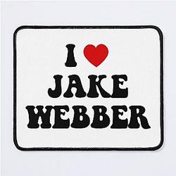 I Coeur Jake Microfibre Pad de souris