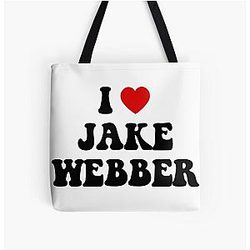 I Coeur Jake Webber Tout sur Imprimer sac de valise