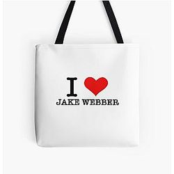 I Heart Jake Beer Tout sur Imprimer sac à dos