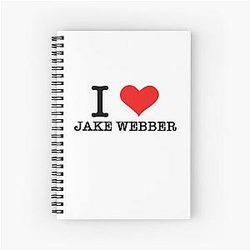 I Heart Jake Weber Notebook