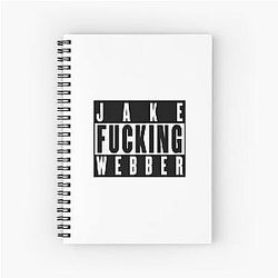 Livre de notes Spiral de Jake Webb