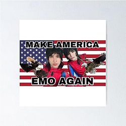 Amérique Emo Johnnie Gilbert Jake Webber Affiche