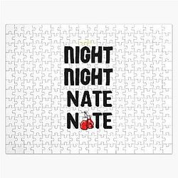 jake paul vs nate robinson (night night nate nate) balck Jigsaw Puzzle RB1306