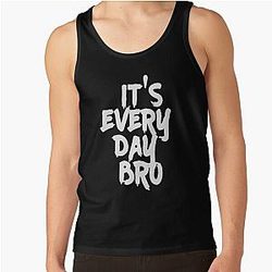 Mens Youth Boys It's Every Day BRO Shirt Jake Paul Summer Tank Top RB1306