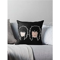 Johnnie Guilbert and Jake Webber Throw Pillow