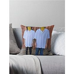 Jake Webber And Johnnie Guilbert Simpson Throw Pillow