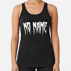 Jake Webber Merch No Name Flame Racerback Tank Top