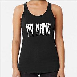Jake Webber Merch No Name Flame  Racerback Tank Top