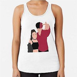 Tara Yummy and Jake Webber Racerback Tank Top