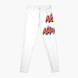 No Name Jake Webber Red and Black Leggings