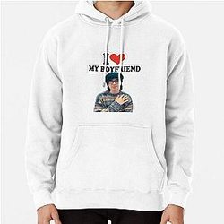 Jake Webber I heart my boyfriend fan design  Pullover Hoodie