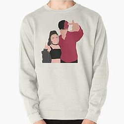 Tara Yummy and Jake Webber   Pullover Sweatshirt