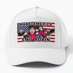 America Emo Again Johnnie Gilbert and Jake Webber  Baseball Cap