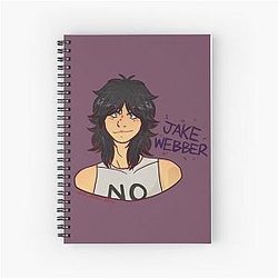 Jake Webber Redraw - No Name Spiral Notebook