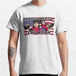 America Emo Again Johnnie Gilbert and Jake Webber  Classic T-Shirt