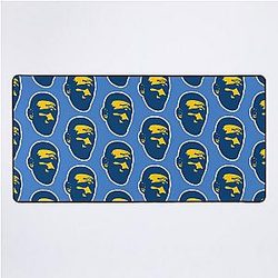 Jamahal Hill Yellow Desk Mat