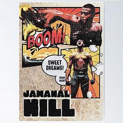 Jamahal Hill - UFC Poster
