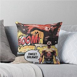 Jamahal Hill Sweet Dreams UFC Throw Pillow