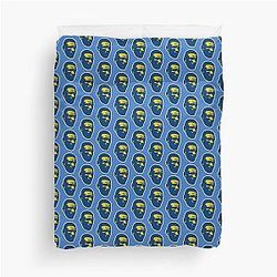 Jamahal Hill Blue Duvet Cover